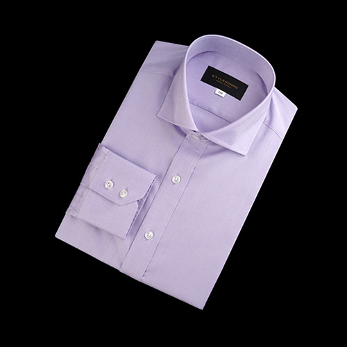 89006 No.78-A 프리미엄 솔리드 셔츠 (Purple/95)