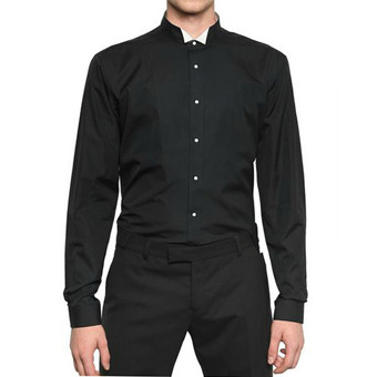 82809 프리미엄 센터 카라포인트 셔츠 (Black)