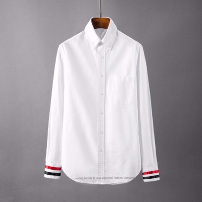 107119 TH 시메트릭 시그니처 컬러포인트 셔츠 (White/105)