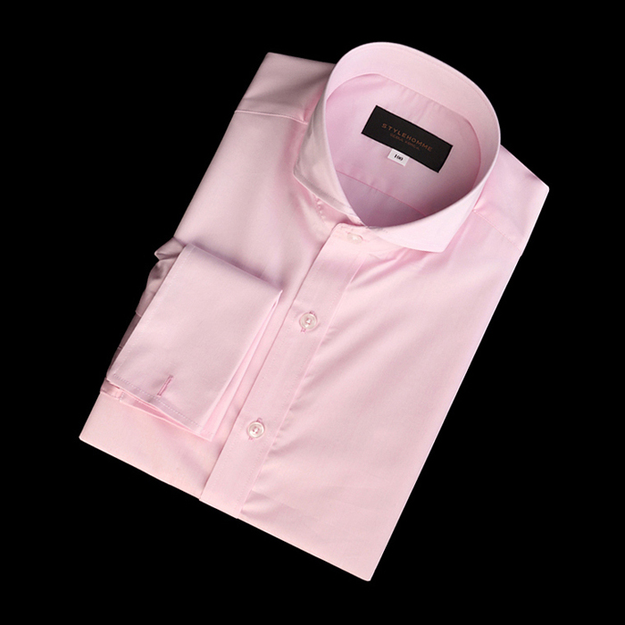 88878 No.72-A 프리미엄 커프스버튼 전용 셔츠 (Pink)